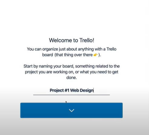 TRELLO FOR PROJECT MANAGEMENT - Project Name
