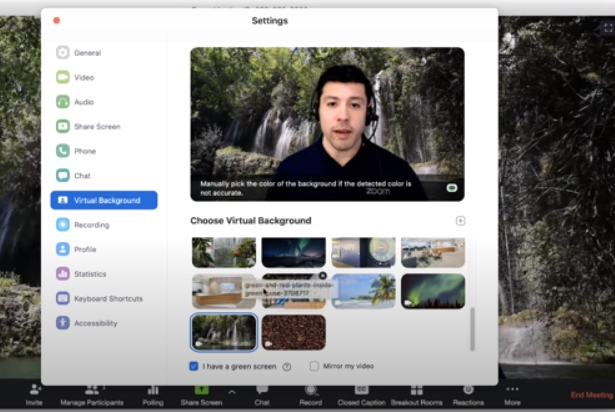 Zoom Virtual Background